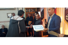 گزارش تصویری| مراسم گرامیداشت شهدای جنگ تحمیلی رمضان و تقدیر از همکاران فعال در ایام جنگ