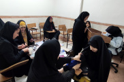 اجرای طرح نمونه گیری دیابت و فشار خون در دانشگاه بین المللی مذاهب اسلامی، توسط کارشناسان شبکه بهداشت و درمان